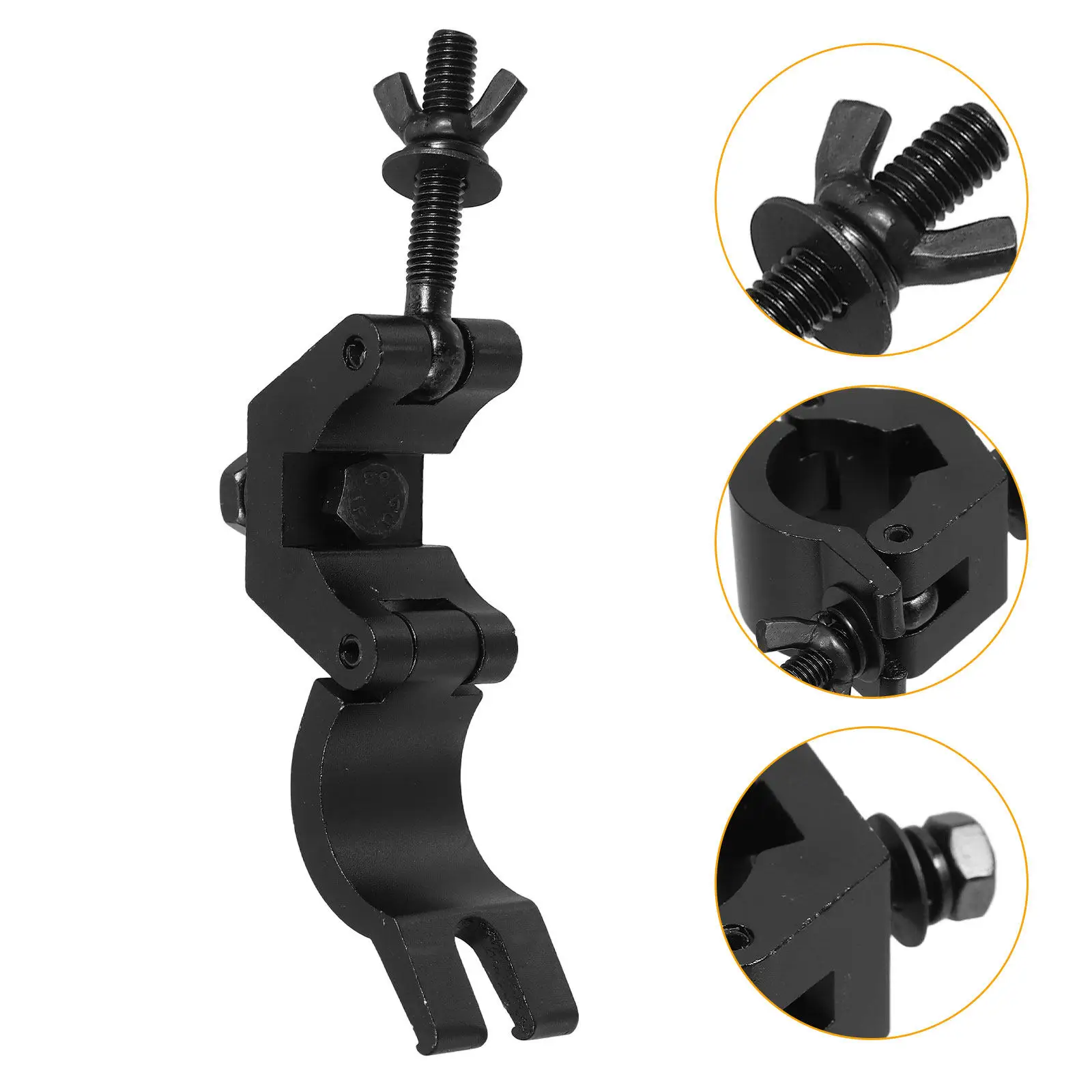 Aluminum Alloy Stage Light Pipe Clamp Heavy Duty Lighting Clamps Reliable Safety for Truss Lighting Equipment Accessories LED
Aluminum Alloy Stage Light Pipe Clamp Heavy Duty Lighting Clamps Reliable Safety for Truss Lighting Equipment Accessories LED