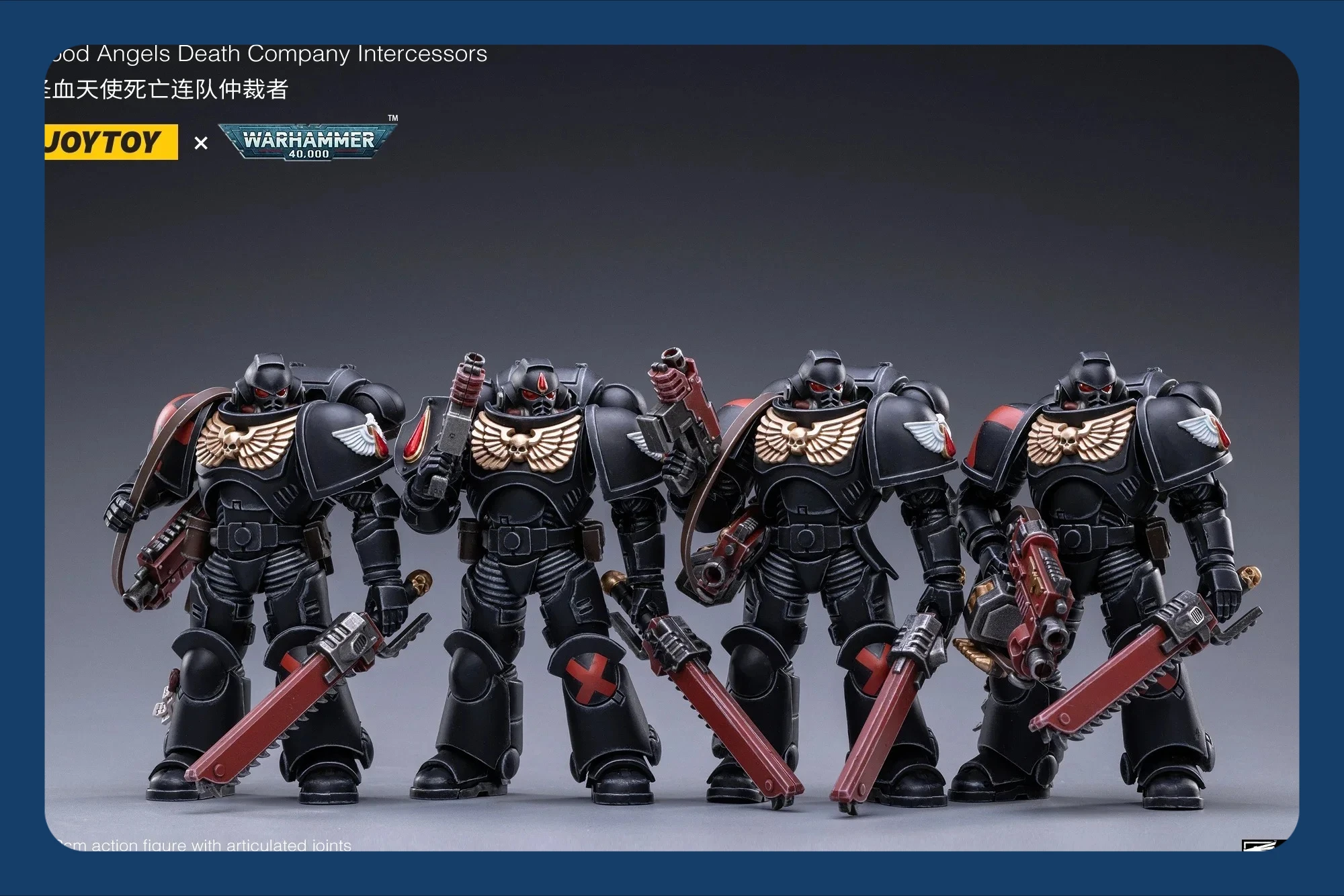 JOYTOY 1/18 Action Figure (4PCS/SET) Blood Angels Anime Collection Model Toy for Gift Can Be Assembled in stock
JOYTOY 1/18 Action Figure (4PCS/SET) Blood Angels Anime Collection Model Toy for Gift Can Be Assembled in stock