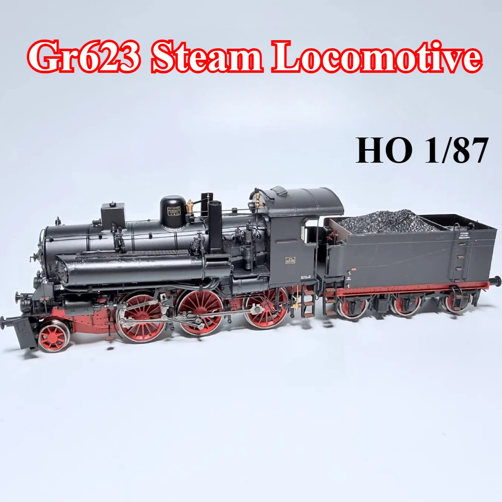 HO Scale 1/87 Model Train Gr623 Steam Locomotive 014 DC Analog Version with Lights Realistic Model Boys' Toy Gift
HO Scale 1/87 Model Train Gr623 Steam Locomotive 014 DC Analog Version with Lights Realistic Model Boys' Toy Gift