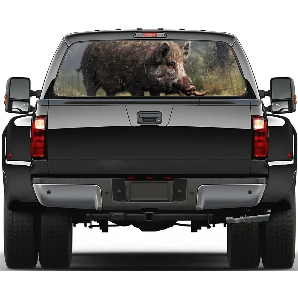 Дикие кабаны в лесу с принтом, наклейка на заднее лобовое стекло автомобиля, окно грузовика, прозрачная перфорированная виниловая наклейка на заднее окно, украшение
Дикие кабаны в лесу с принтом, наклейка на заднее лобовое стекло автомобиля, окно грузовика, прозрачная перфорированная виниловая наклейка на заднее окно, украшение