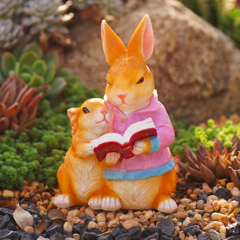 Cute Rabbit Villa Courtyard Garden Decoration Outdoor Home Gardening Table-Top Decoration
Cute Rabbit Villa Courtyard Garden Decoration Outdoor Home Gardening Table-Top Decoration