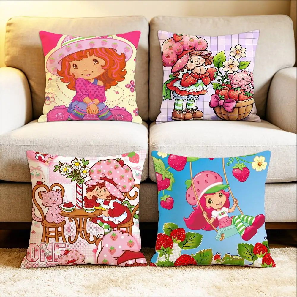 Cute S-Strawberry S-Shortcake-Girl Various Sizes Square Pillow Case For Car Home Bedchamber Decor
Cute S-Strawberry S-Shortcake-Girl Various Sizes Square Pillow Case For Car Home Bedchamber Decor