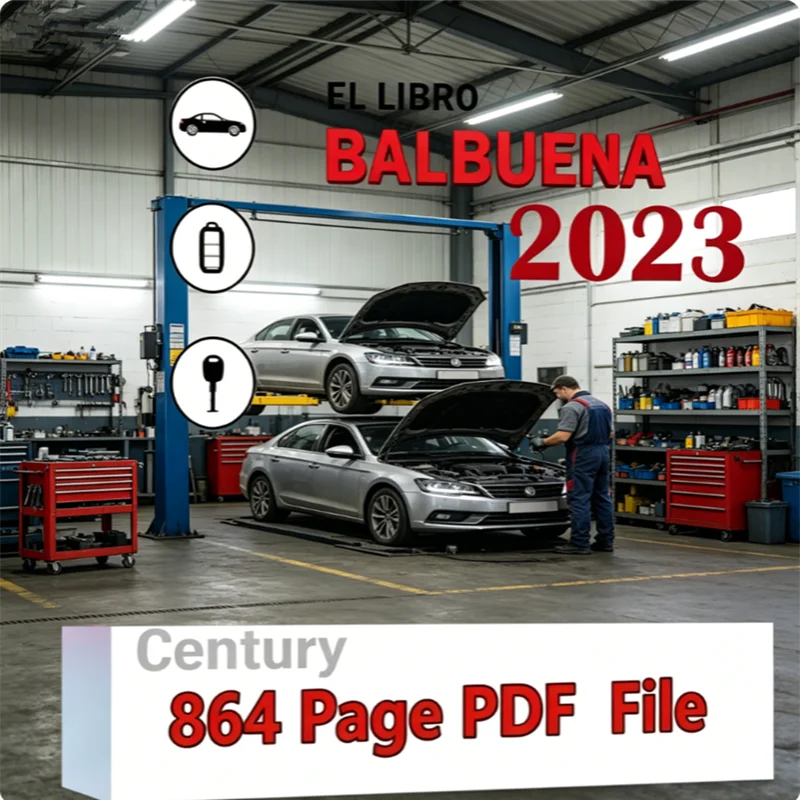 Balbuena 2023 Auto Locksmith Complete Technical Resource 864 Full Pages, Spanish Vehicle Transponder Chip & Remote Fob Calibrati
Balbuena 2023 Auto Locksmith Complete Technical Resource 864 Full Pages, Spanish Vehicle Transponder Chip & Remote Fob Calibrati