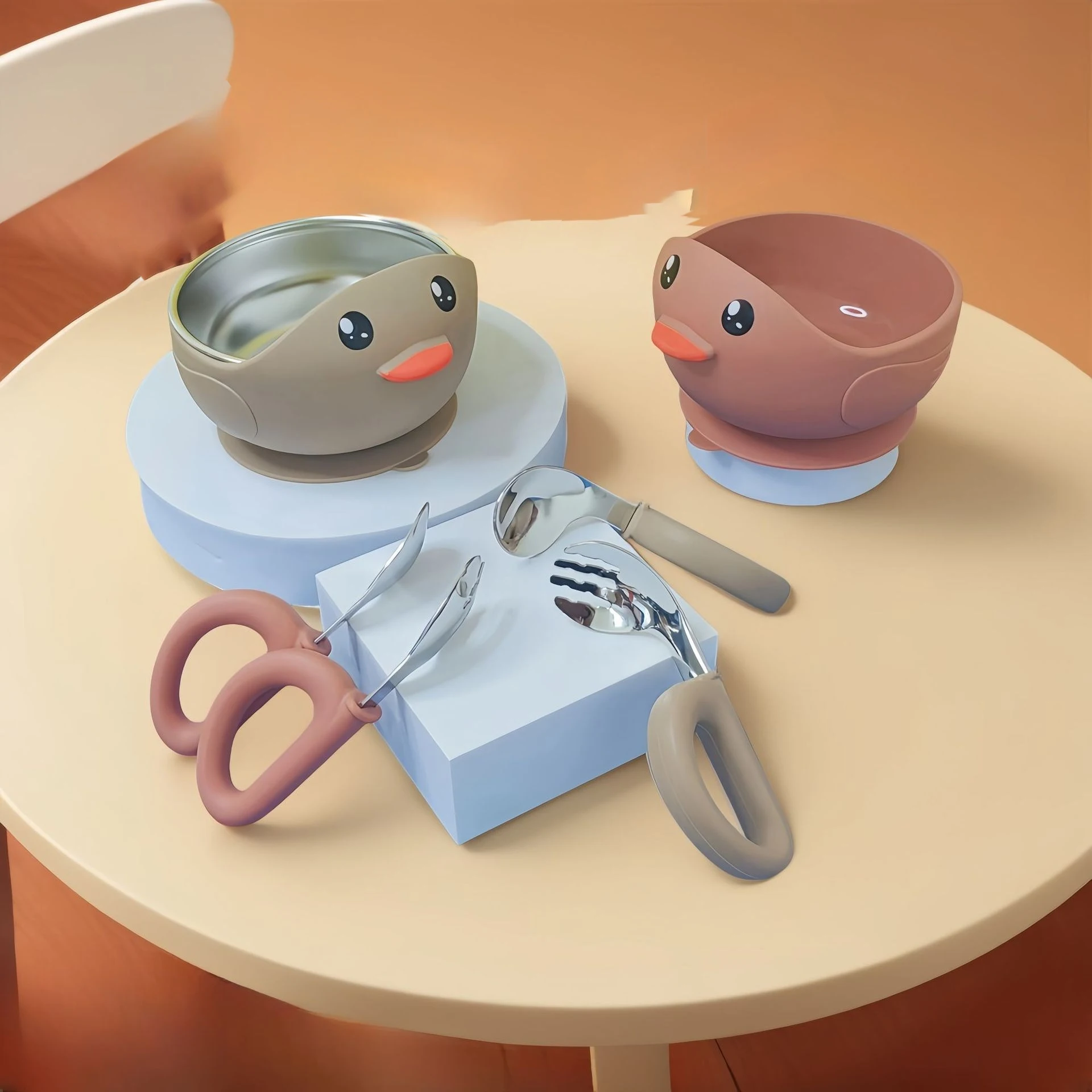 Baby supplementary food Bowl Baby Special Eating Learn Study Loose Silicon Glossial Suffering Children's Tableware Training
Baby supplementary food Bowl Baby Special Eating Learn Study Loose Silicon Glossial Suffering Children's Tableware Training