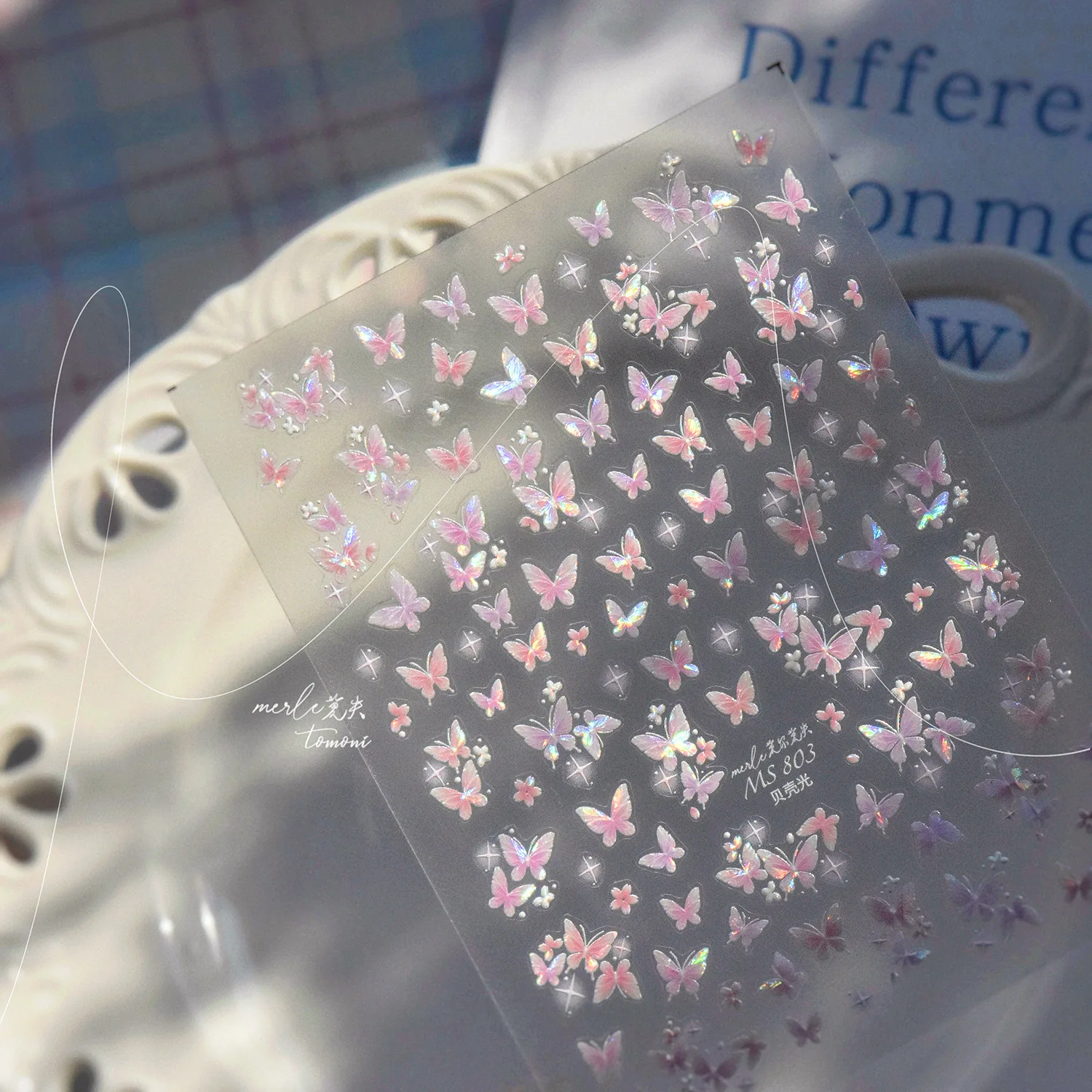 5D Shell Light Nail Stickers Color Pink Flowing Light Nail Stickers Versatile Star Butterfly Stickers For Nails Decorations DIY
5D Shell Light Nail Stickers Color Pink Flowing Light Nail Stickers Versatile Star Butterfly Stickers For Nails Decorations DIY
