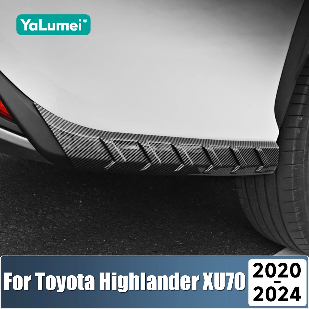 For Toyota Highlander XU70 Kluger 2020 2021 2022 2023 2024 Hybrid ABS Car Rear Bumper Side Cover Molding Sticker Decoration Part
For Toyota Highlander XU70 Kluger 2020 2021 2022 2023 2024 Hybrid ABS Car Rear Bumper Side Cover Molding Sticker Decoration Part