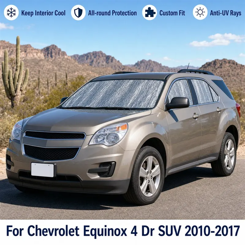For Chevrolet Equinox 4 Dr SUV 2010-2017 Full Set Car Window Sunshades UV Block Privacy Heat Insulated Foldable Car Curtain
For Chevrolet Equinox 4 Dr SUV 2010-2017 Full Set Car Window Sunshades UV Block Privacy Heat Insulated Foldable Car Curtain
