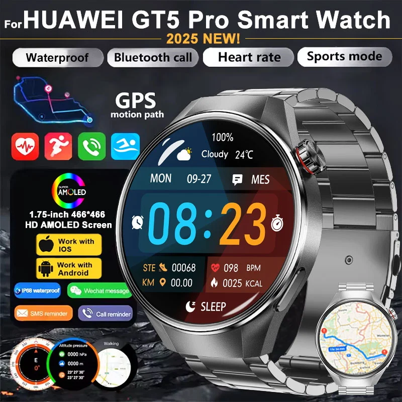 2025НОВИНКА Для Huawei G5 Pro Смарт-часы 1,75-дюймовый AMOLED GPS трек IP68 BT Компас вызова сердечного ритма Мужчины Женщины Спортивный смарт-браслет
2025НОВИНКА Для Huawei G5 Pro Смарт-часы 1,75-дюймовый AMOLED GPS трек IP68 BT Компас вызова сердечного ритма Мужчины Женщины Спортивный смарт-браслет