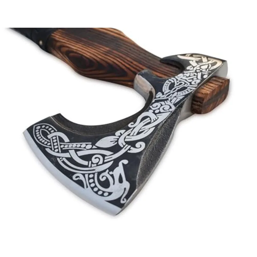 Exquisite Handmade Viking Axe - Ideal for Collectors and Enthusiasts Authentic Artisan-Crafted Medieval Styled Axe with Durable
Exquisite Handmade Viking Axe - Ideal for Collectors and Enthusiasts Authentic Artisan-Crafted Medieval Styled Axe with Durable