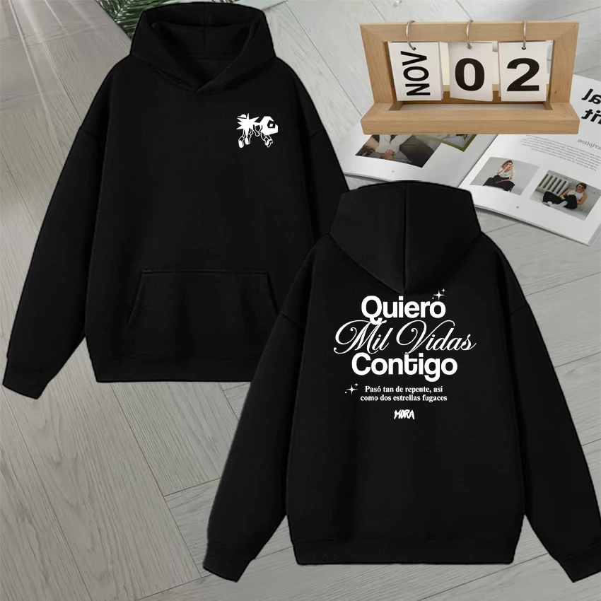 Rapper Mora Lo Mismo De La Otra Vez New Album 2025 Graphic Sweatshirt Men Women Hoodie Casual Long sleeve Fleece Pullover Unisex
Rapper Mora Lo Mismo De La Otra Vez New Album 2025 Graphic Sweatshirt Men Women Hoodie Casual Long sleeve Fleece Pullover Unisex