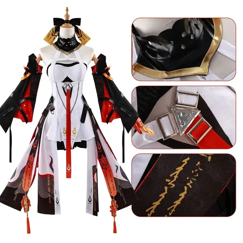 XS-3XL In Stock Wuthering Waves Changli Costume Full Set Wig Outfit Uniform Chang LI Cosplay Dress Suitsv;2,r'6;t. FD1;6
XS-3XL In Stock Wuthering Waves Changli Costume Full Set Wig Outfit Uniform Chang LI Cosplay Dress Suitsv;2,r'6;t. FD1;6