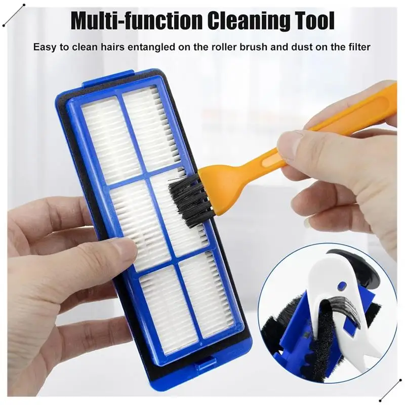 For Eufy Robovac 11S Max, 15C Max, 30C Max, G10, G30 For Hiraliy Vacuum Cleaner Main Side Brush Hepa Filter Accessories
For Eufy Robovac 11S Max, 15C Max, 30C Max, G10, G30 For Hiraliy Vacuum Cleaner Main Side Brush Hepa Filter Accessories