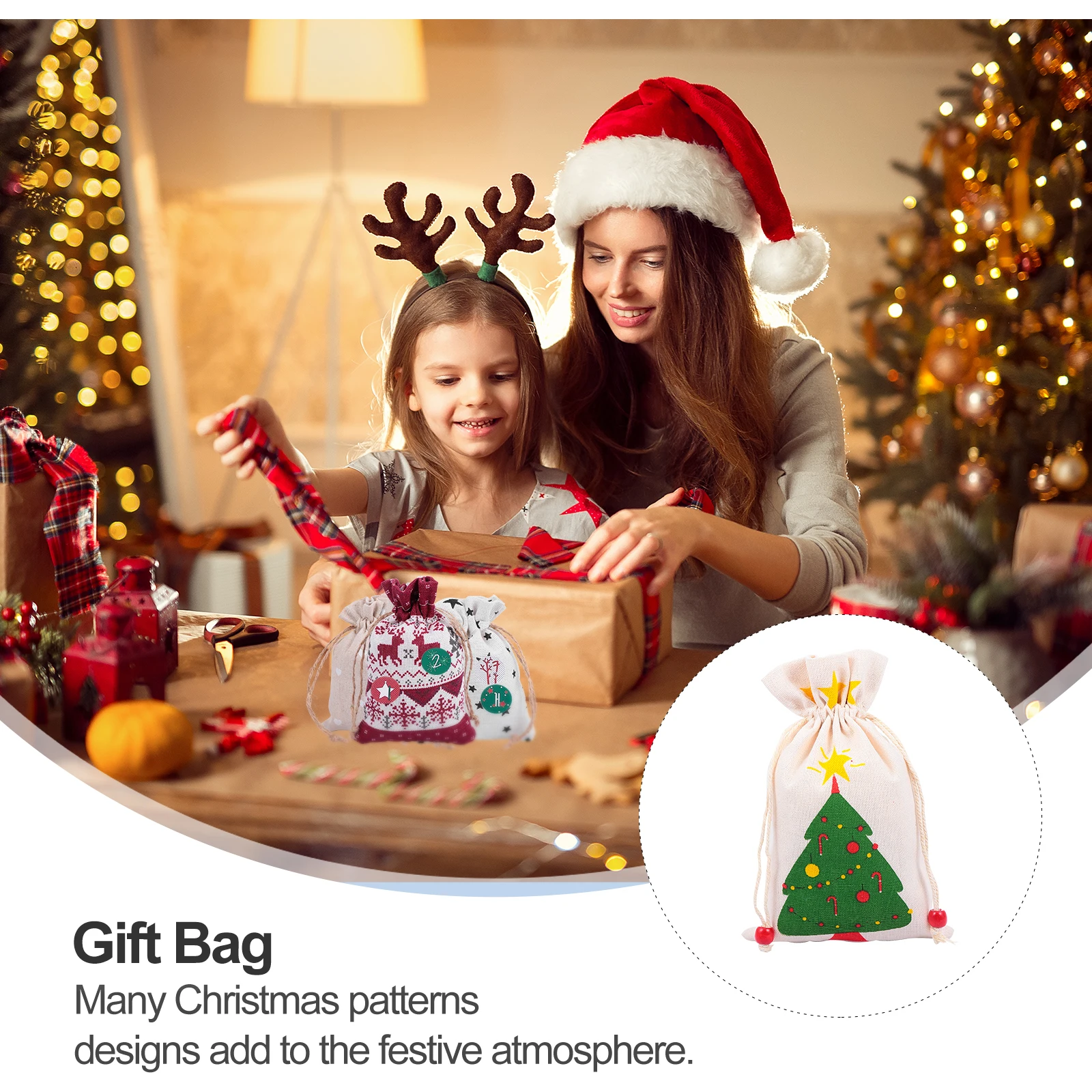 6 Pcs Decor Bags Gifts C y Party C y Gift Bag Jewelry Drawstring Sturdy Christmas C y Bag Holiday Packaging
6 Pcs Decor Bags Gifts C y Party C y Gift Bag Jewelry Drawstring Sturdy Christmas C y Bag Holiday Packaging