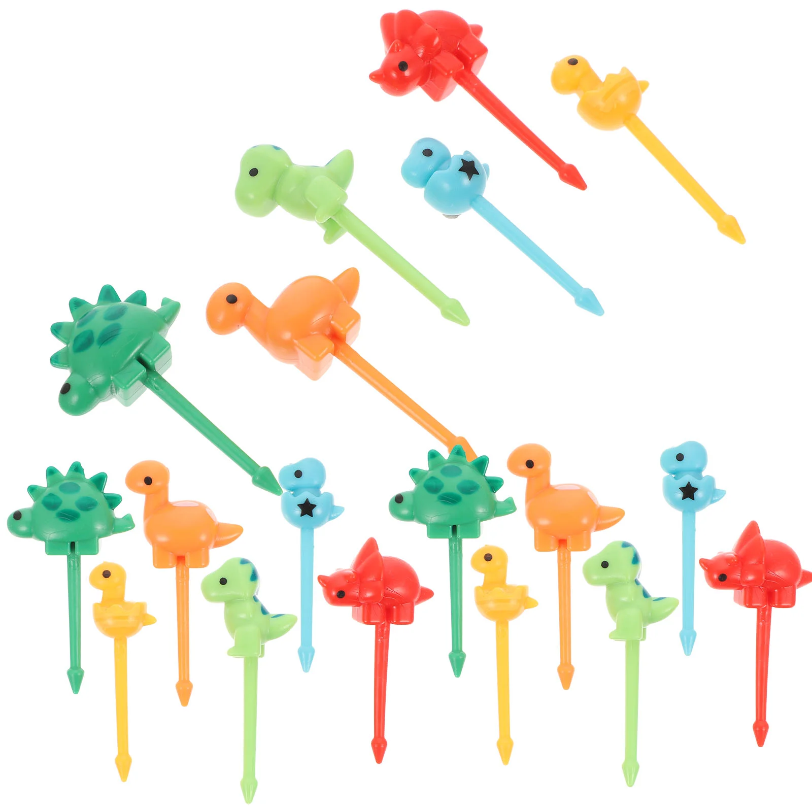 18 Pcs Dinosaur Fruit Fork Kid Food Pick Themed Picks Animal Snack Plastic Sticks Adorable Abs Appetizer
18 Pcs Dinosaur Fruit Fork Kid Food Pick Themed Picks Animal Snack Plastic Sticks Adorable Abs Appetizer
