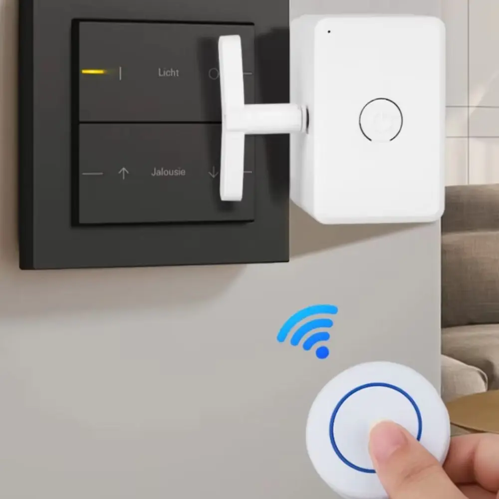 Convenient Lazy on Off Pusher Wiring-Free Easy To Use Lazy Switch Actuator Smart Control Simple Operation
Convenient Lazy on Off Pusher Wiring-Free Easy To Use Lazy Switch Actuator Smart Control Simple Operation