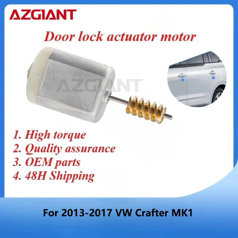 AZGIANT FC-280SC-20150 Car Power Door Lock Actuator Motor for 2013-2017 VW Crafter MK1 Front/Rear Left/Right High-Speed Motor
AZGIANT FC-280SC-20150 Car Power Door Lock Actuator Motor for 2013-2017 VW Crafter MK1 Front/Rear Left/Right High-Speed Motor