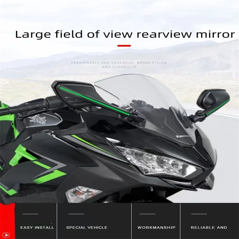 Imitation Motorcycle Rear View Mirror Big Vision For Yamaha T-MAX Kawasaki Ninja Series Suzuki GSX Ducati KTM Honda
Imitation Motorcycle Rear View Mirror Big Vision For Yamaha T-MAX Kawasaki Ninja Series Suzuki GSX Ducati KTM Honda