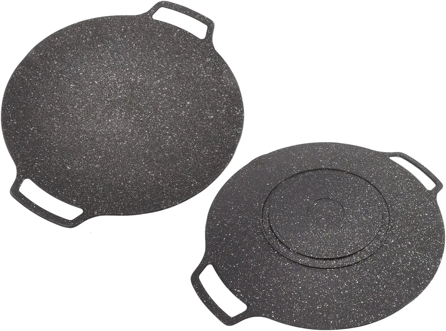 Korean Grill Pan,14.17inch Nonstick Round Griddle Grill Pan for Korean BBQ,Round BBQ Griddle with Handle,Multifunctional
Korean Grill Pan,14.17inch Nonstick Round Griddle Grill Pan for Korean BBQ,Round BBQ Griddle with Handle,Multifunctional