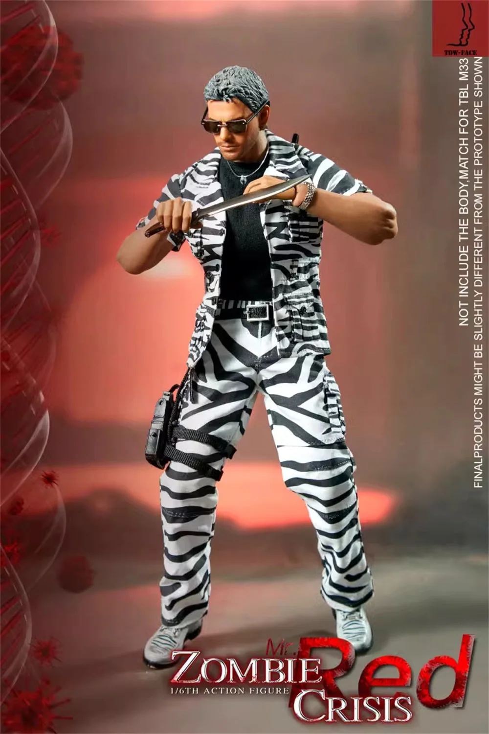 1/6 TW004 Male Dress Suit Weapon with Head No Body Figures Residents of the Evil Chris Fit 12" COO DAM 3A CF Action Figure DIY
1/6 TW004 Male Dress Suit Weapon with Head No Body Figures Residents of the Evil Chris Fit 12" COO DAM 3A CF Action Figure DIY