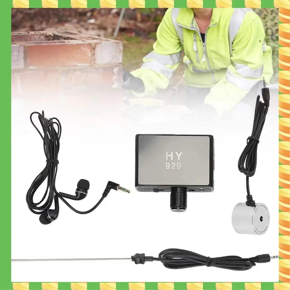 AB53 Underground Water Pipe Leakage Detector Enhanced High Strength Sound Intensifier For Site Construction EU Plug
AB53 Underground Water Pipe Leakage Detector Enhanced High Strength Sound Intensifier For Site Construction EU Plug