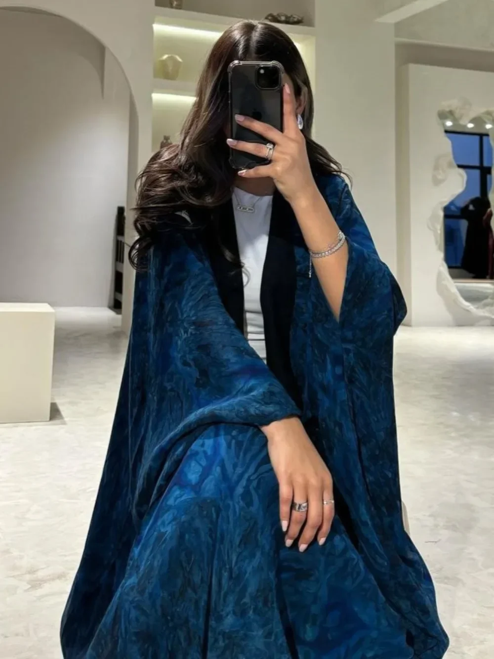 Eid Tie Dye Print Abaya for Women Muslim Long Robe Ramadan Morocco Dubai Abayas Cardigan Kaftan Islam Vestidos Jalabiya 2025
Eid Tie Dye Print Abaya for Women Muslim Long Robe Ramadan Morocco Dubai Abayas Cardigan Kaftan Islam Vestidos Jalabiya 2025