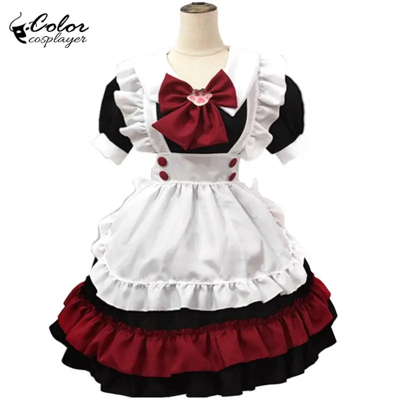 Color Cosplayer Sweet Lolita Outfit Themed Party Maid Dress Halloween Cosplay Maid Costume Anime Cafe Waitress Uniform Show Wear
Color Cosplayer Sweet Lolita Outfit Themed Party Maid Dress Halloween Cosplay Maid Costume Anime Cafe Waitress Uniform Show Wear