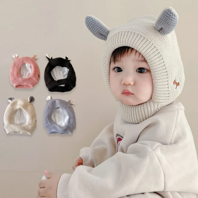 Spring Autumn Baby Knitted Hats Toddler Kids Warm Helmet Newborn Girls Boys Cute Ear Hat Baby Accessories 2-5Years
Spring Autumn Baby Knitted Hats Toddler Kids Warm Helmet Newborn Girls Boys Cute Ear Hat Baby Accessories 2-5Years