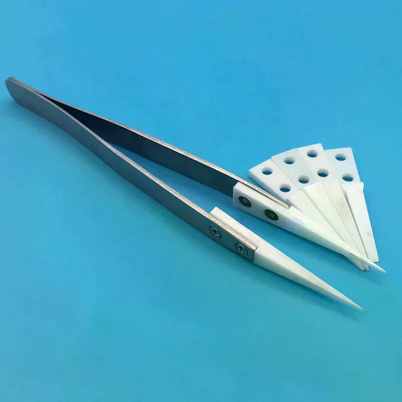 2 шт. изолированные антистатические керамические пинцеты с прямым изогнутым кончиком, электронные промышленные керамические пинцеты для промышленности
2 шт. изолированные антистатические керамические пинцеты с прямым изогнутым кончиком, электронные промышленные керамические пинцеты для промышленности