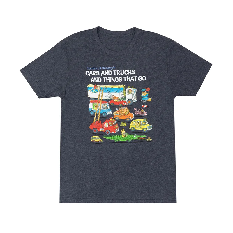 Golden Cartoon Literature ort Sve T-irt for Kids Cars Trus Things That Go by Skerry OKATLON Stand Fit Printed Cot...
Golden Cartoon Literature ort Sve T-irt for Kids Cars Trus Things That Go by Skerry OKATLON Stand Fit Printed Cot...