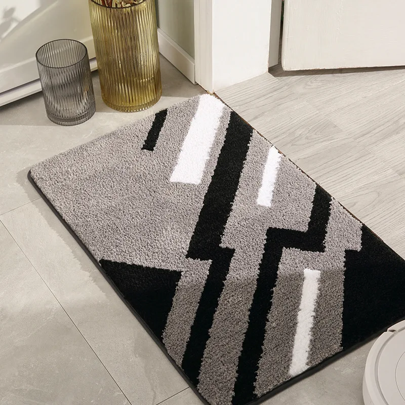 Inyahome Grey Fluffy Floor Bath Mats Non Slip for Bathroom Rugs Soft Bathroom Carpet Microfiber Tufted Mat Indoor Bathroom Rugs
Inyahome Grey Fluffy Floor Bath Mats Non Slip for Bathroom Rugs Soft Bathroom Carpet Microfiber Tufted Mat Indoor Bathroom Rugs
