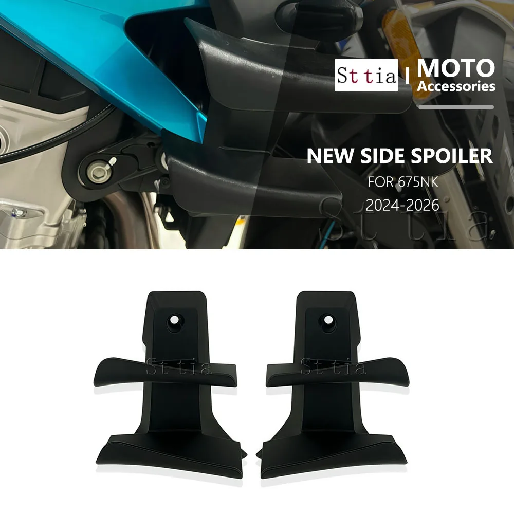 2026 Fit For CFMOTO 675NK New Side Spoiler Frontal Spoilers For CFMOTO 675 NK 2024-2026 NK675 Front Spoiler Lower Spoiler Flank
2026 Fit For CFMOTO 675NK New Side Spoiler Frontal Spoilers For CFMOTO 675 NK 2024-2026 NK675 Front Spoiler Lower Spoiler Flank