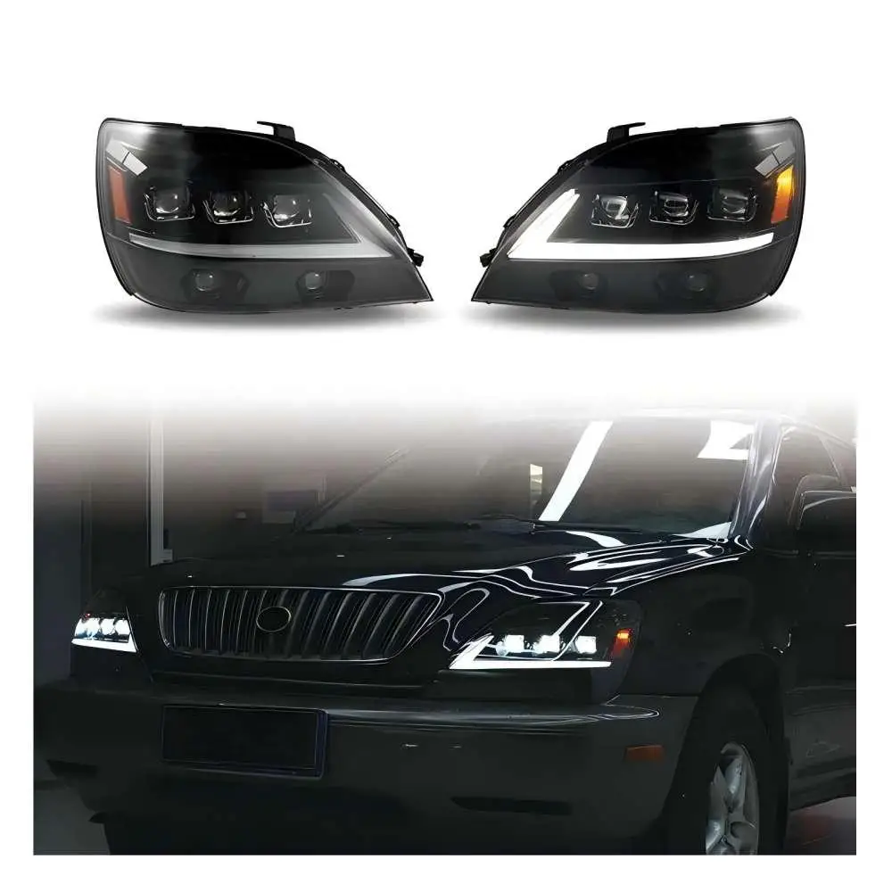 LED Headlights For Lexus RX 300 1998 - 2002 Start up Animation Sequential Turn Light
LED Headlights For Lexus RX 300 1998 - 2002 Start up Animation Sequential Turn Light