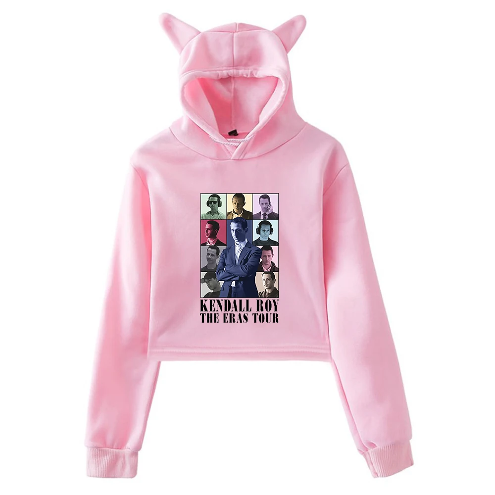 Женский укороченный пуловер Kendall Roy The Eras Tour Merch, толстовка с кошачьими ушками и длинным рукавом, модная женская одежда, 2023
Женский укороченный пуловер Kendall Roy The Eras Tour Merch, толстовка с кошачьими ушками и длинным рукавом, модная женская одежда, 2023