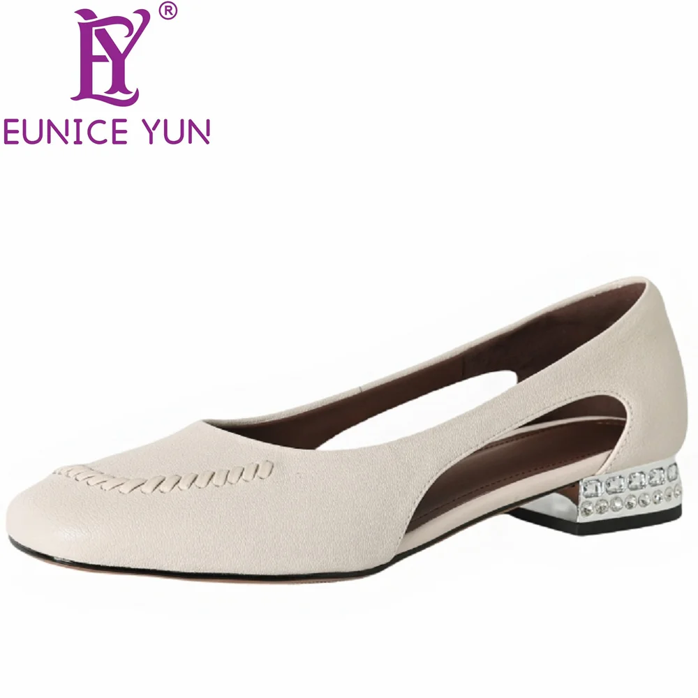 【EUNICE YUN】Удобные сандалии ручной работы из натуральной кожи с мягкой подошвой и квадратной головкой на дне с ромбовидным каблуком, полые сандалии в стиле ретро, размеры 34-40
【EUNICE YUN】Удобные сандалии ручной работы из натуральной кожи с мягкой подошвой и квадратной головкой на дне с ромбовидным каблуком, полые сандалии в стиле ретро, размеры 34-40