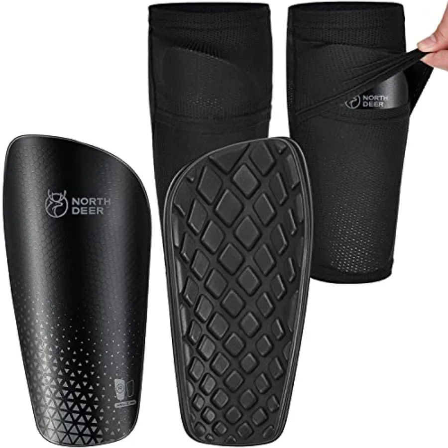 Soccer Shin Guards for Adults. Sleeves with Optimized Insert Pocket - Protective Soccer for Boys Girls Men
Soccer Shin Guards for Adults. Sleeves with Optimized Insert Pocket - Protective Soccer for Boys Girls Men