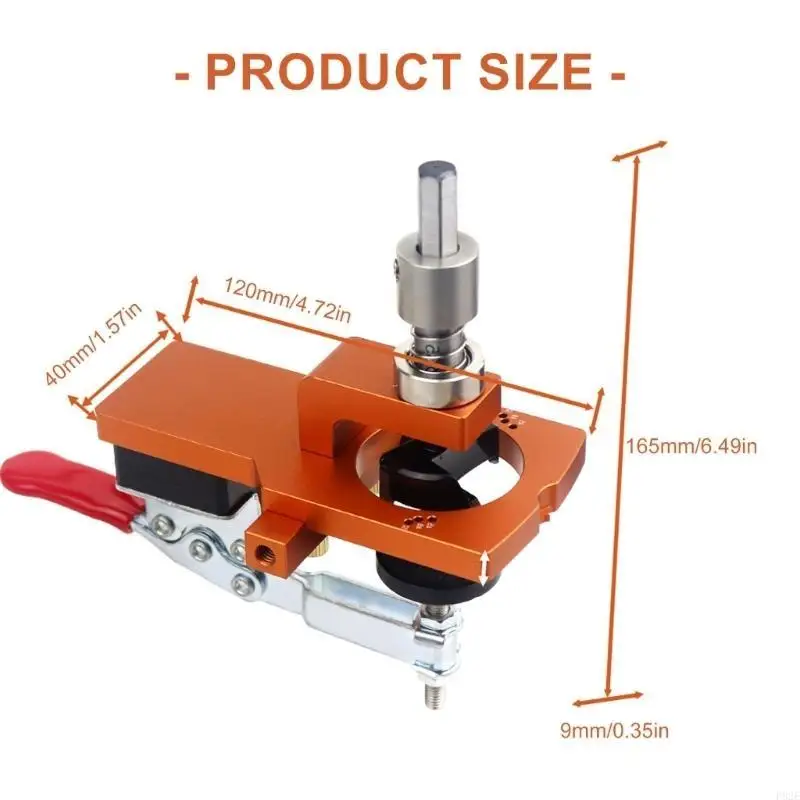 P82E Concealed Hinge Jig with Screw Hole Guide 35mm Hole Drilling Guide Locator for Cabinet Door Mounting Puncher Tool
P82E Concealed Hinge Jig with Screw Hole Guide 35mm Hole Drilling Guide Locator for Cabinet Door Mounting Puncher Tool