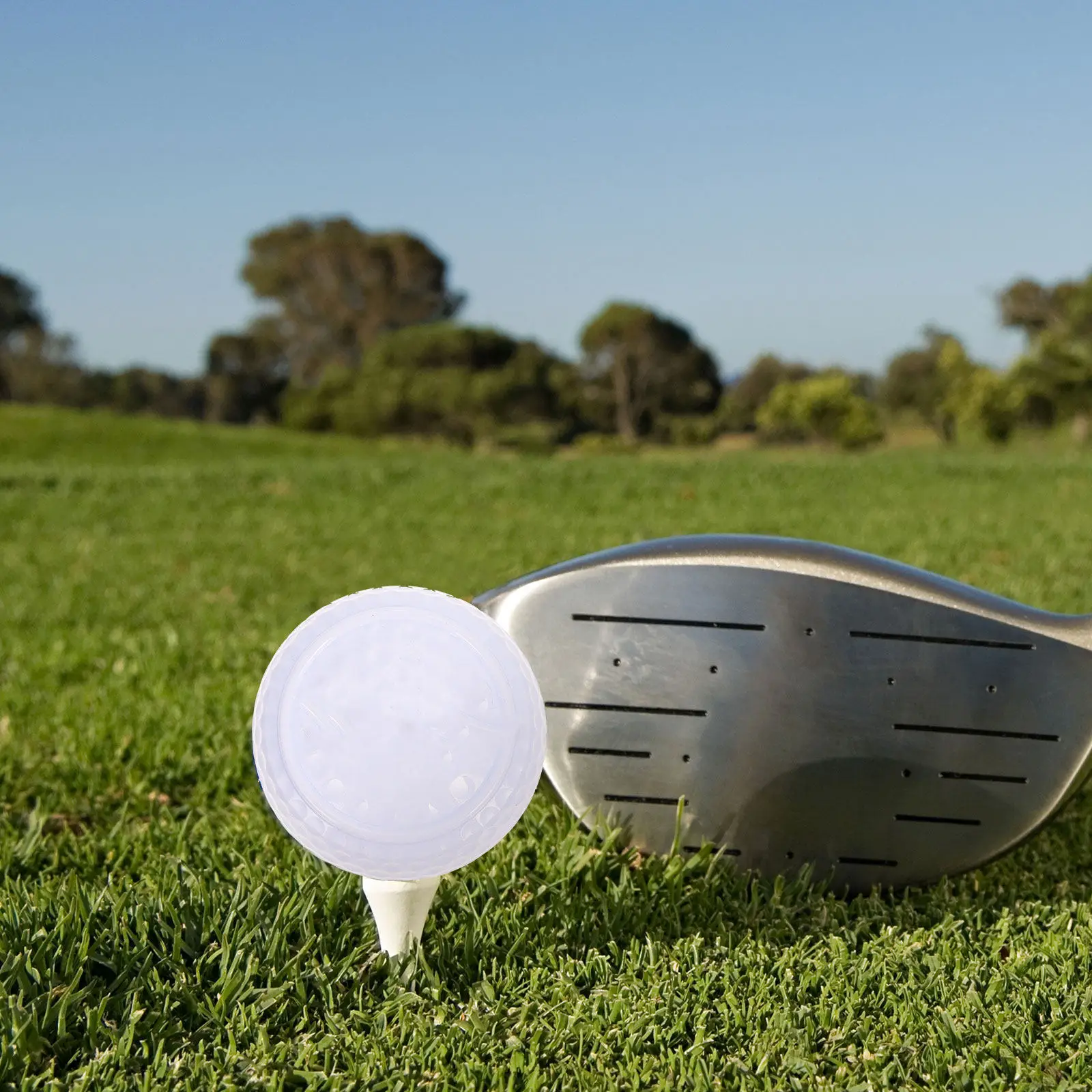 2Pcs Bright Colored Golf Practice Balls Flat Shape Synthetic Rubber Lightweight Portable Indoor Outdoor Training Putting Aids
2Pcs Bright Colored Golf Practice Balls Flat Shape Synthetic Rubber Lightweight Portable Indoor Outdoor Training Putting Aids