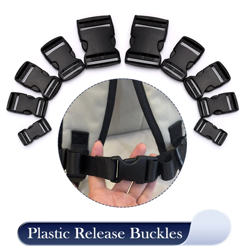 2~50pcs Adjustable Belt Buckles 15/20/25/32/38/50mm Plastic Dual Side Release Buckles Backpack Belt Bag Parts Strap Webbing
2~50pcs Adjustable Belt Buckles 15/20/25/32/38/50mm Plastic Dual Side Release Buckles Backpack Belt Bag Parts Strap Webbing