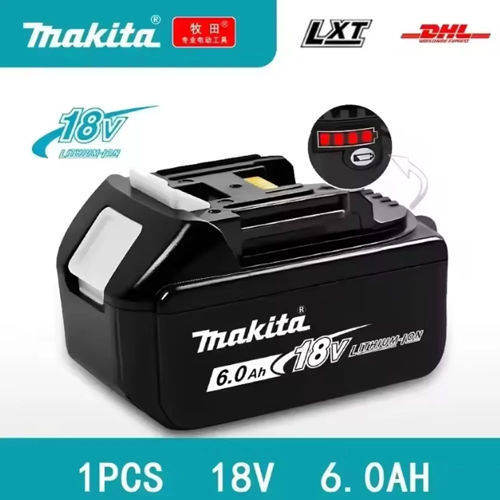 BL1850 for makita 18v 6ah original battery bl1830 bl1860 bl1850B tool batteries compatible For Makita 18 Volt wireless grinder
BL1850 for makita 18v 6ah original battery bl1830 bl1860 bl1850B tool batteries compatible For Makita 18 Volt wireless grinder
