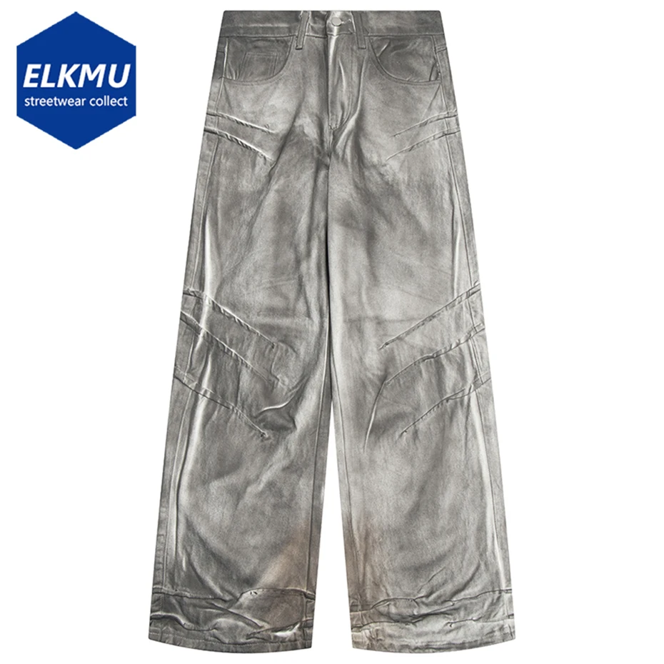 Men's Vintage Baggy Jeans Dirty Printed Black Blue White Loose Denim Pants Pleated Designer Retro Unisex Hip Hop Jeans Trousers
Men's Vintage Baggy Jeans Dirty Printed Black Blue White Loose Denim Pants Pleated Designer Retro Unisex Hip Hop Jeans Trousers