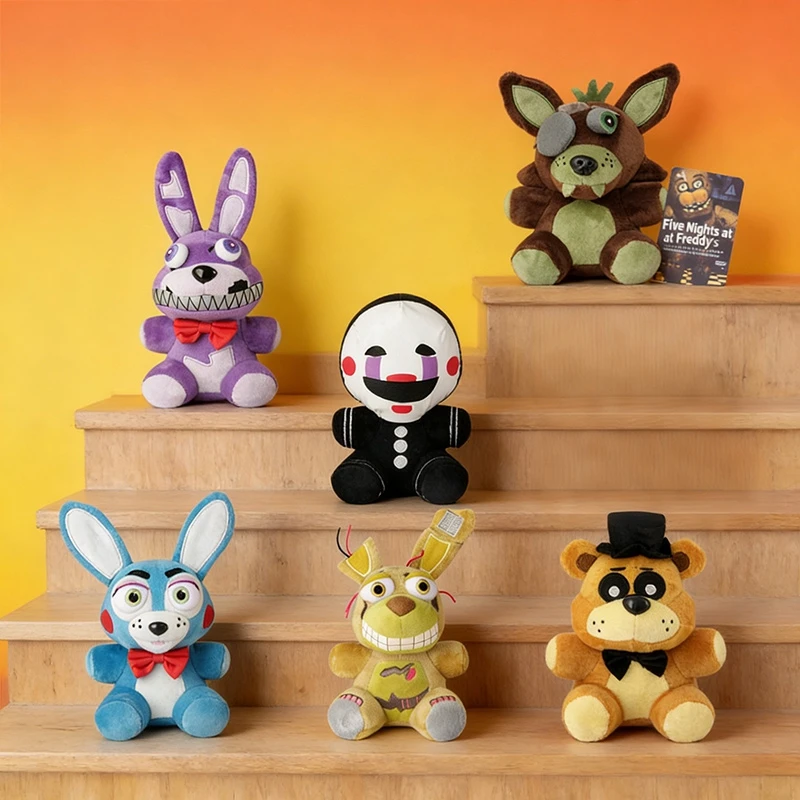 2026 HOT Cute Plush Toys Doll Bonnie Bear Foxy Cartoon Stuffed Dolls Cartoon Plush Toys For Children Fans Gifts
2026 HOT Cute Plush Toys Doll Bonnie Bear Foxy Cartoon Stuffed Dolls Cartoon Plush Toys For Children Fans Gifts