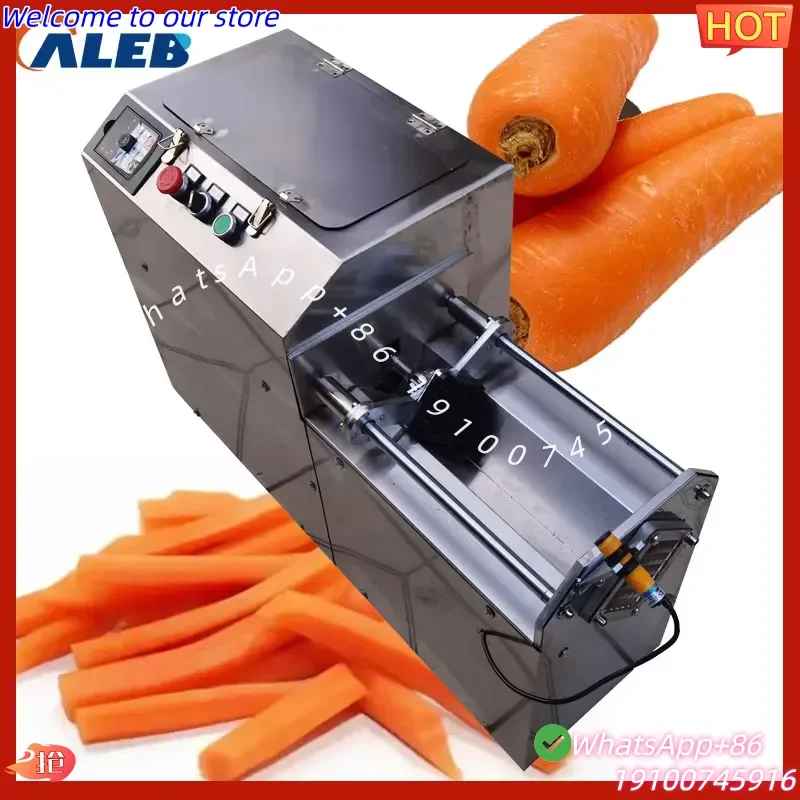 2026Hot Multi-purpose Vegetable Strip Cutter Machine Electric Potato Stick Cutter for Root Vegetable Processing
2026Hot Multi-purpose Vegetable Strip Cutter Machine Electric Potato Stick Cutter for Root Vegetable Processing