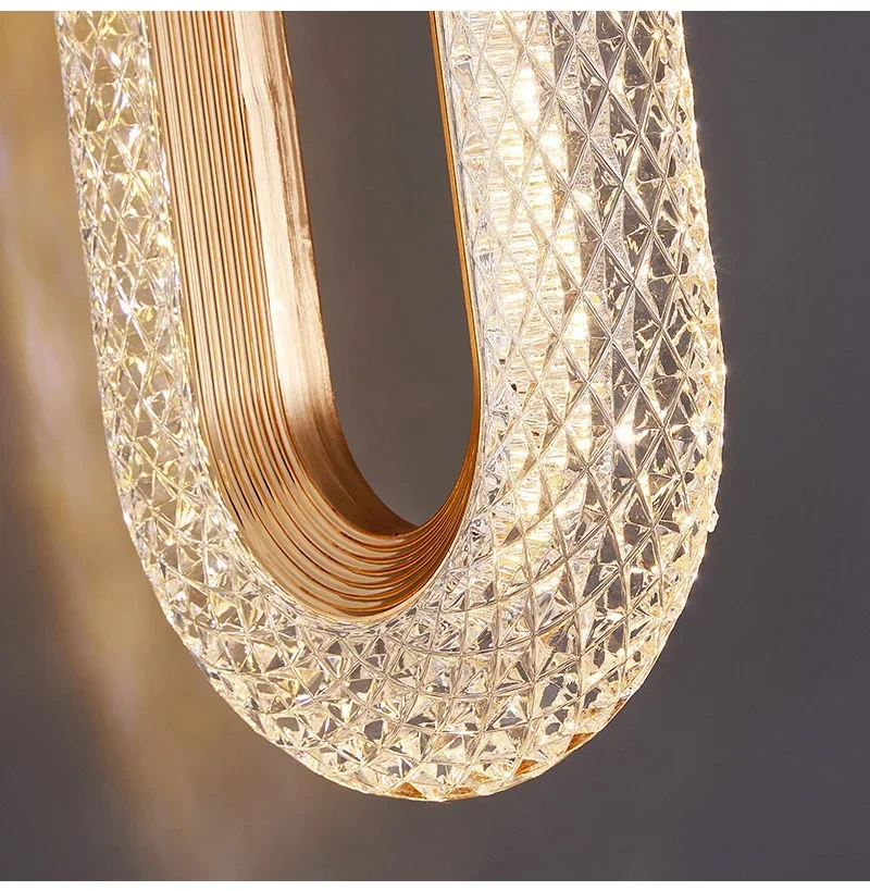 Crystal Modern LED Pendant Lamps Indoor Lighting For Home Decor Led Lights Living Room Bedroom Bedside Hanging Lamp
Crystal Modern LED Pendant Lamps Indoor Lighting For Home Decor Led Lights Living Room Bedroom Bedside Hanging Lamp