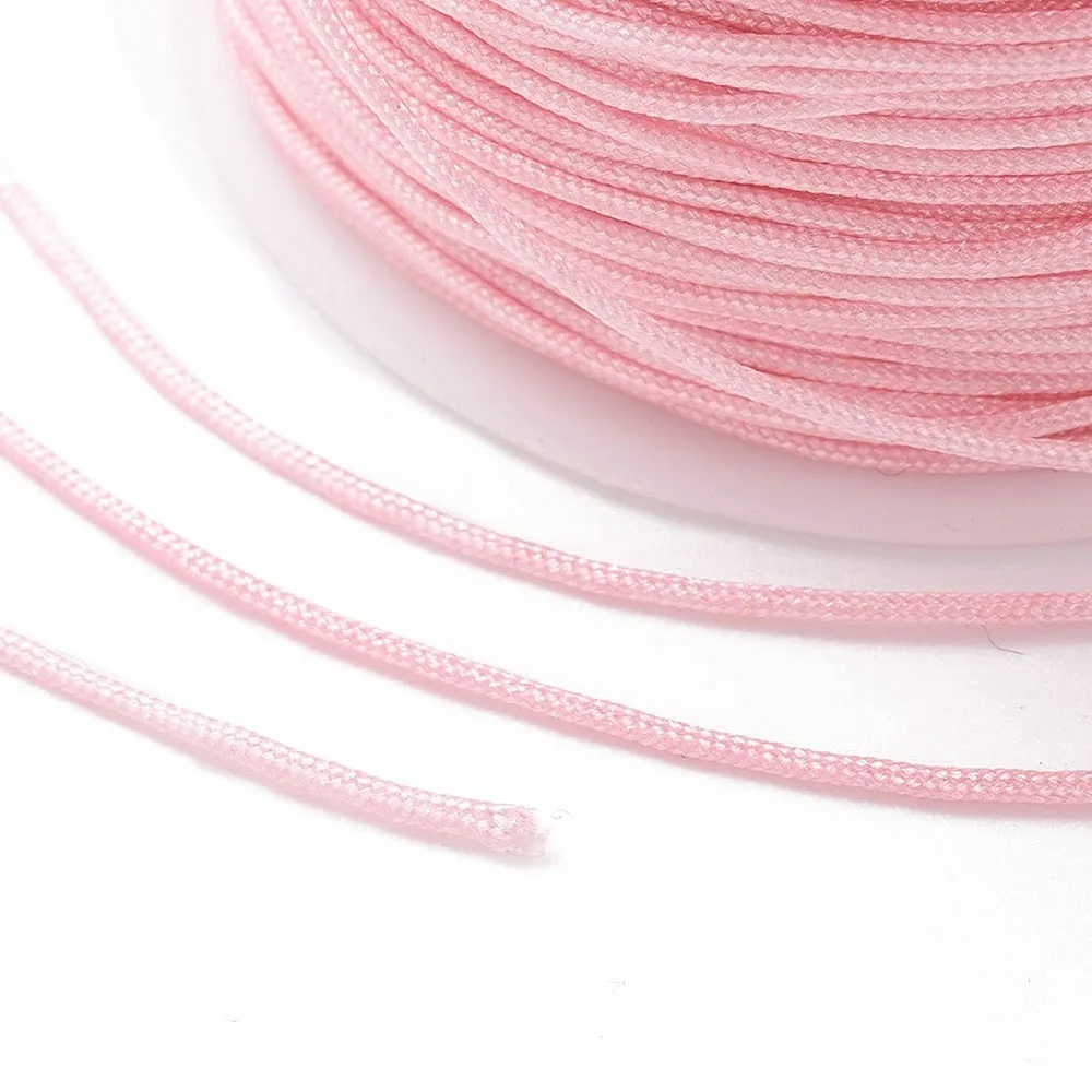 1roll Nylon Thread Material for Jewelry Making Pink 0.8mm 100yards/roll
1roll Nylon Thread Material for Jewelry Making Pink 0.8mm 100yards/roll