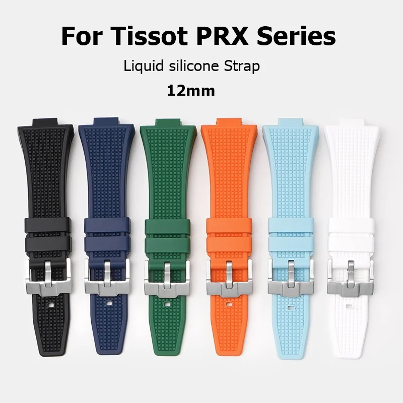 Ремешок силиконовый премиум-класса для часов Tissot PRX T137.407 T137.410, сменный Браслет для часов, 12 мм
Ремешок силиконовый премиум-класса для часов Tissot PRX T137.407 T137.410, сменный Браслет для часов, 12 мм
