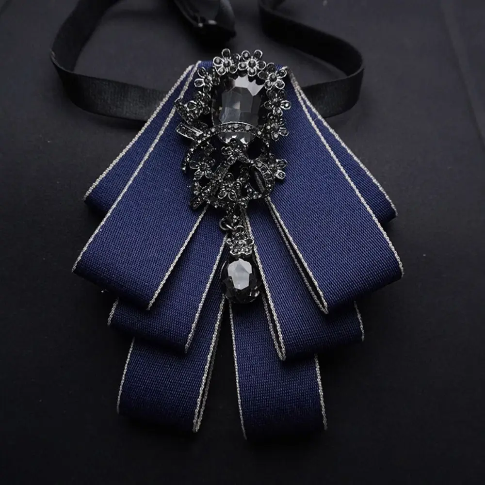 Brooch Accessories Polyester Bowtie Crystal Diamond Neck Decoration Fabric Corsage Pin Casual Wear
Brooch Accessories Polyester Bowtie Crystal Diamond Neck Decoration Fabric Corsage Pin Casual Wear
