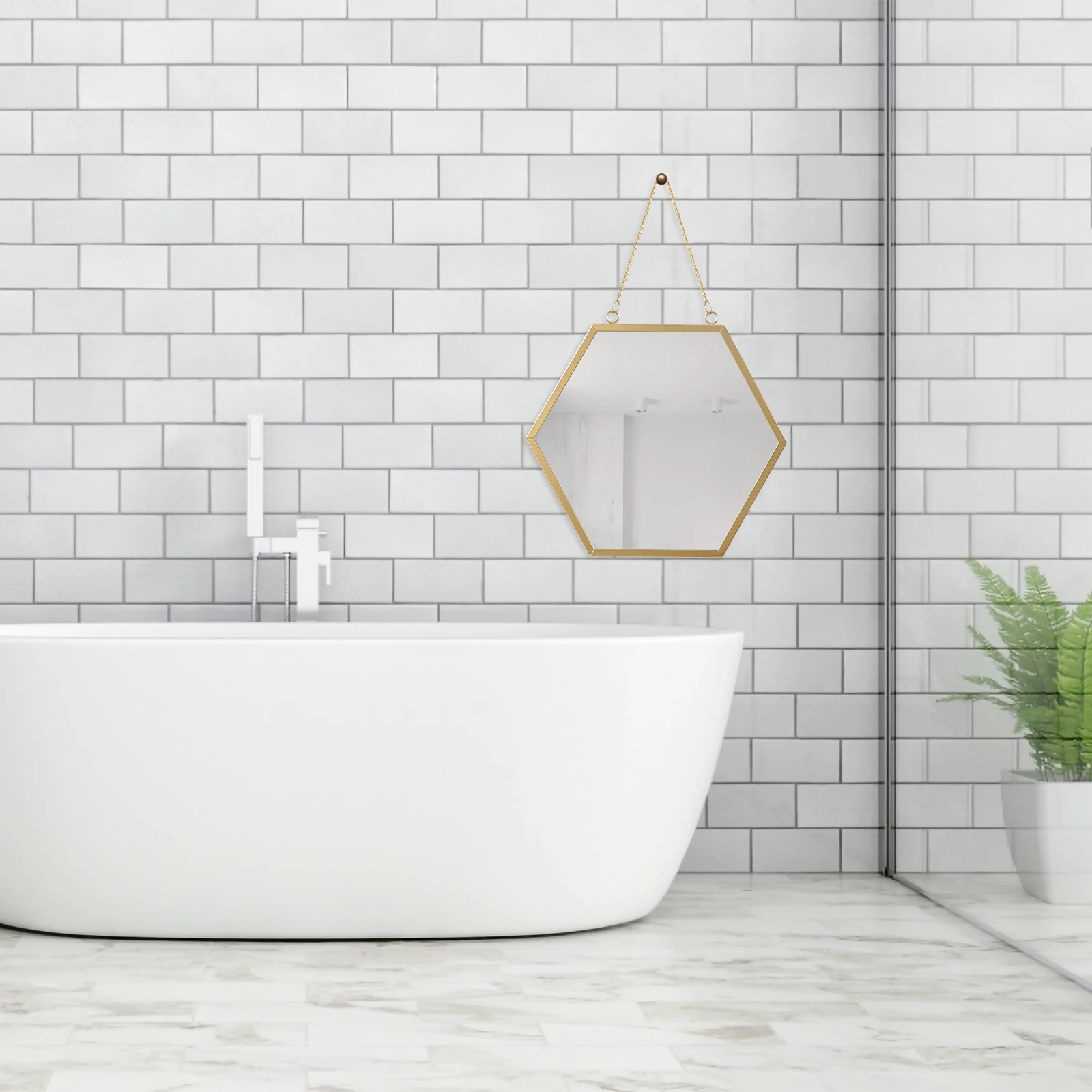 Hexagon Hanging Wall Mirror Modern Design for Bathroom Bedroom Living Room Decorative Vanity Mirror Small Mirrors for Wall
Hexagon Hanging Wall Mirror Modern Design for Bathroom Bedroom Living Room Decorative Vanity Mirror Small Mirrors for Wall