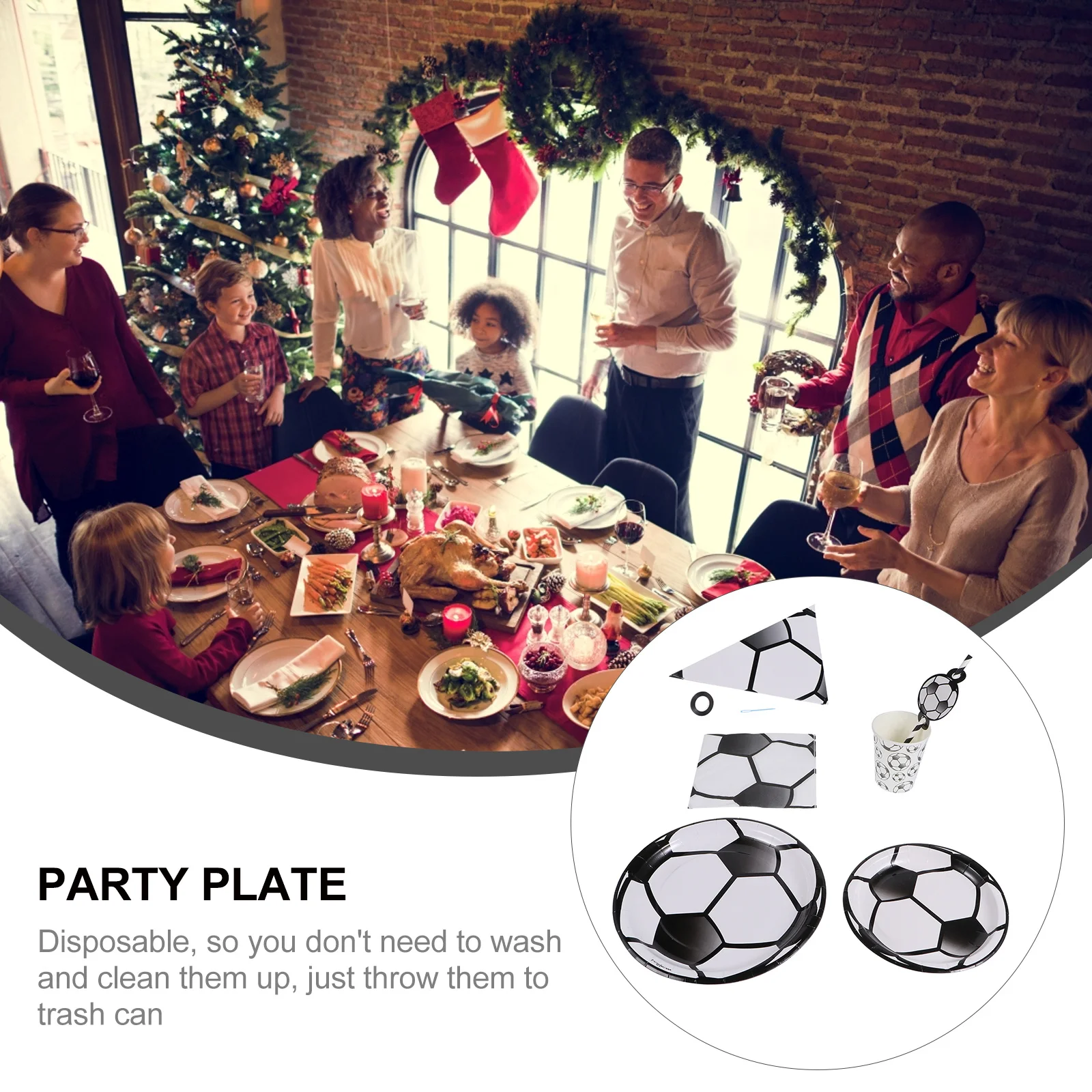 1Set Football Party Tableware Set Cartoon Birthday Paper Plates Cups Banner Straws Napkins Supplies Birthday Tableware
1Set Football Party Tableware Set Cartoon Birthday Paper Plates Cups Banner Straws Napkins Supplies Birthday Tableware