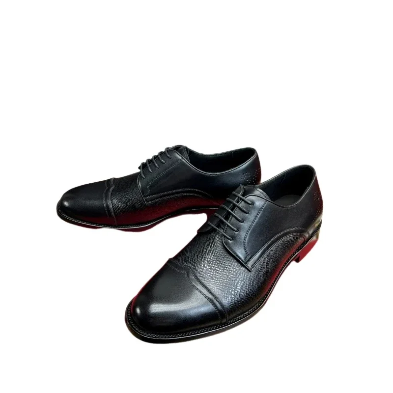 Brand new men's leather shoes, handmade high quality casual genuine leather business work shoes, black lace-up comfortable men's
Brand new men's leather shoes, handmade high quality casual genuine leather business work shoes, black lace-up comfortable men's
