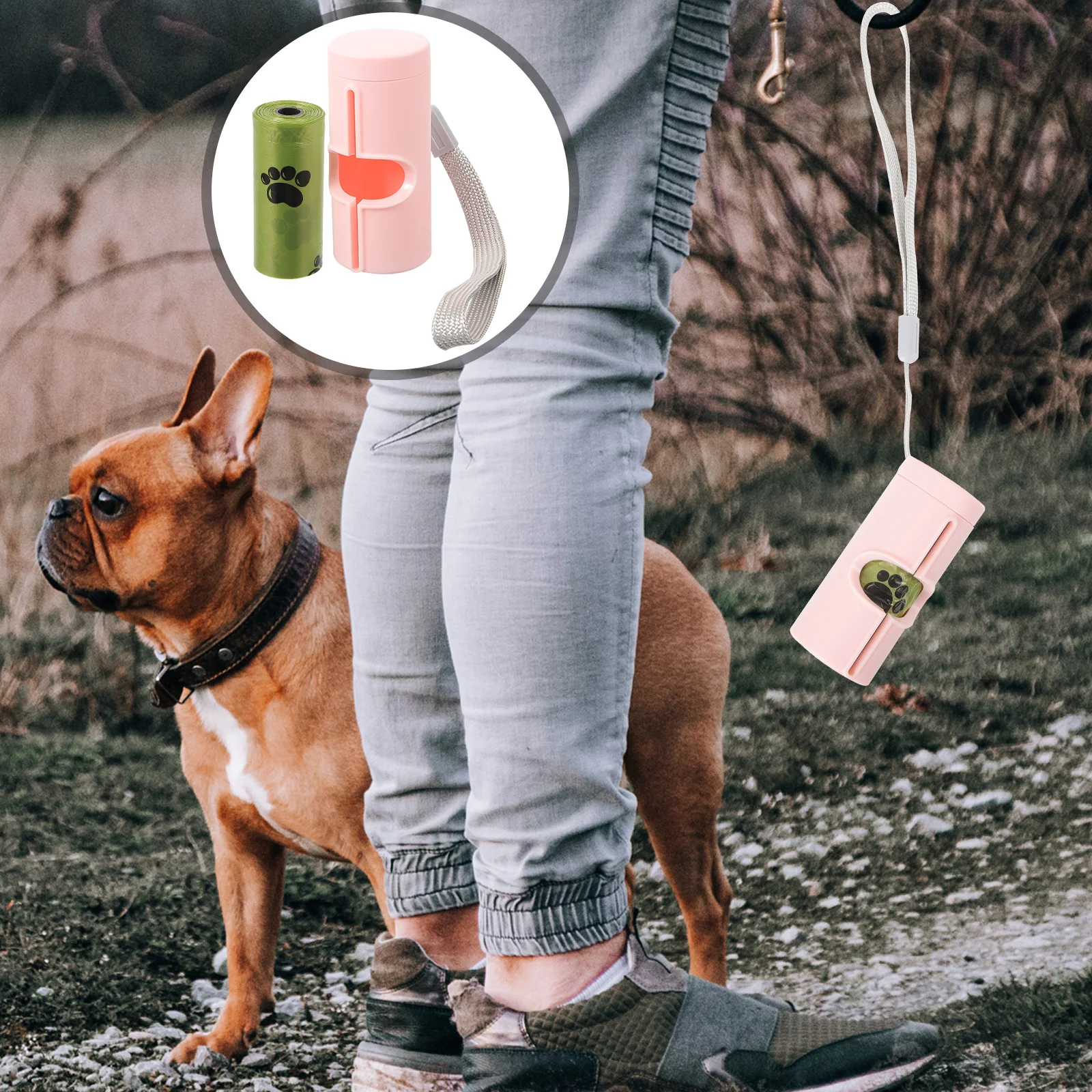 Portable Dog Poop Bag Dispenser Pink Abs Durable H Pet Supply Travel Outdoor Trash Holder Dog Waste Bag
Portable Dog Poop Bag Dispenser Pink Abs Durable H Pet Supply Travel Outdoor Trash Holder Dog Waste Bag